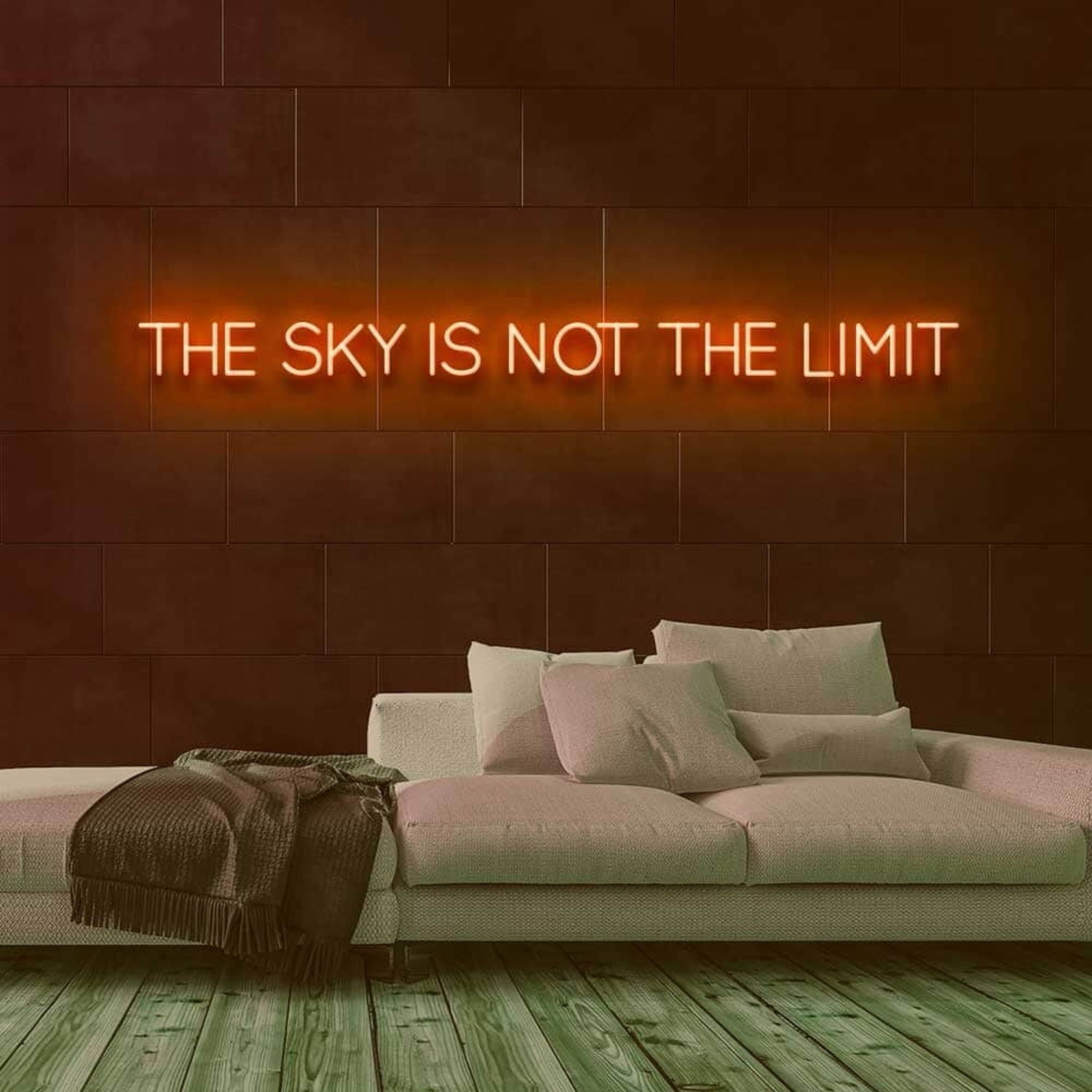 The Sky Is Not The Limit Led Neon Sign | Shineneon