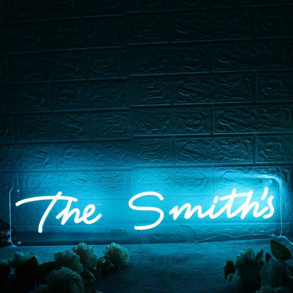 The Smiths Blue Led Neon Sign - Shineneon