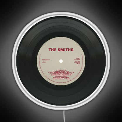 The Smiths Music Disc Rgb Led Neon Sign Pop Wall Art - Shineneon