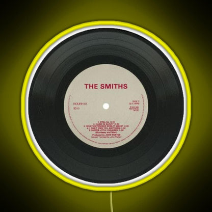 The Smiths Music Disc Rgb Led Neon Sign Pop Wall Art - Shineneon