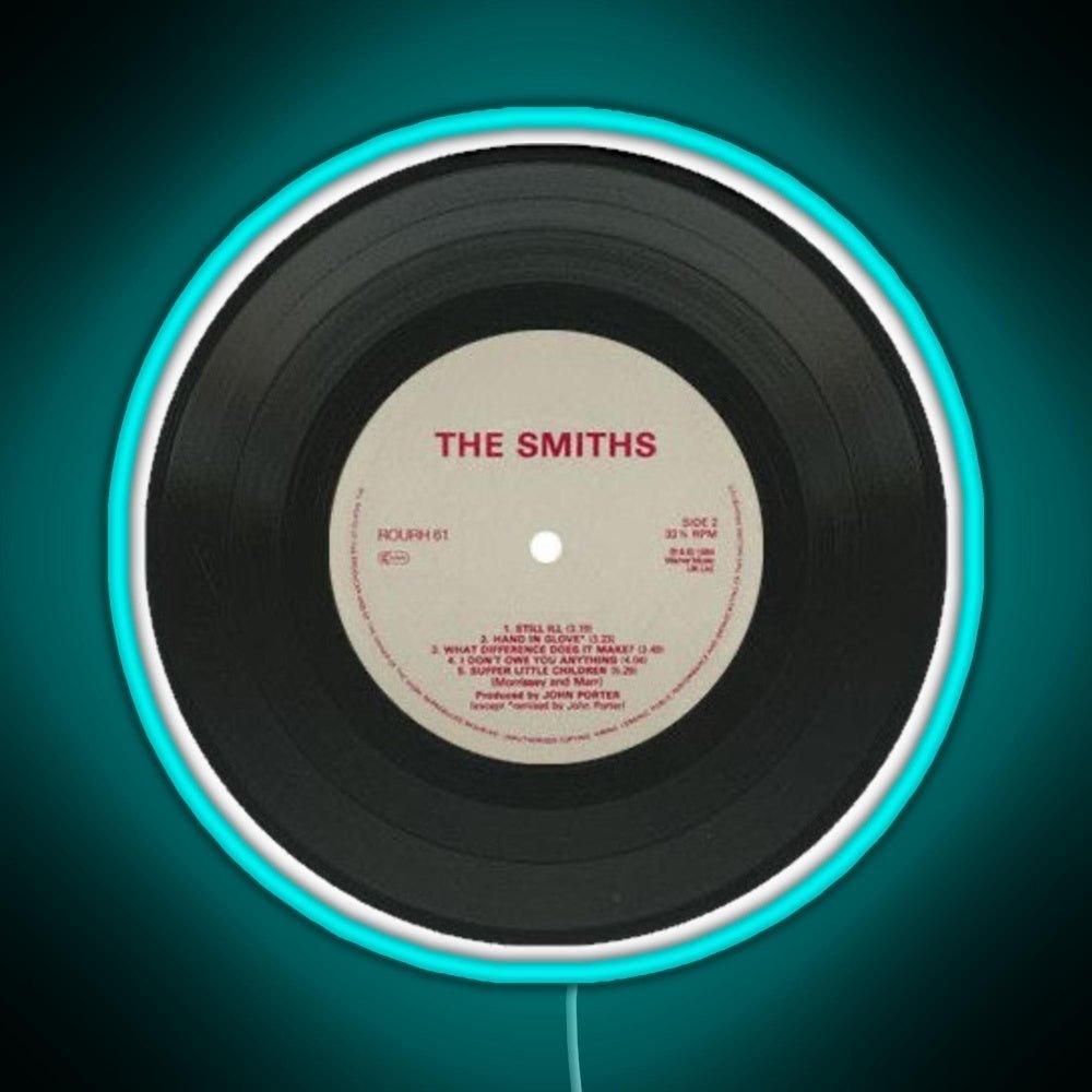 The Smiths Music Disc Rgb Led Neon Sign Pop Wall Art - Shineneon