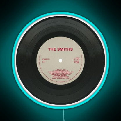 The Smiths Music Disc Rgb Led Neon Sign Pop Wall Art - Shineneon