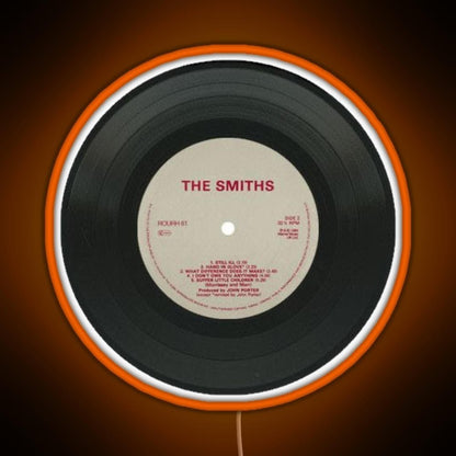 The Smiths Music Disc Rgb Led Neon Sign Pop Wall Art - Shineneon