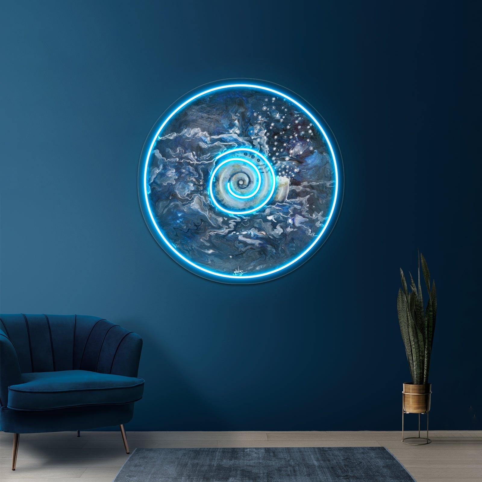 The Song Of The Sea Wall Artwork Neon Signs | Shineneon