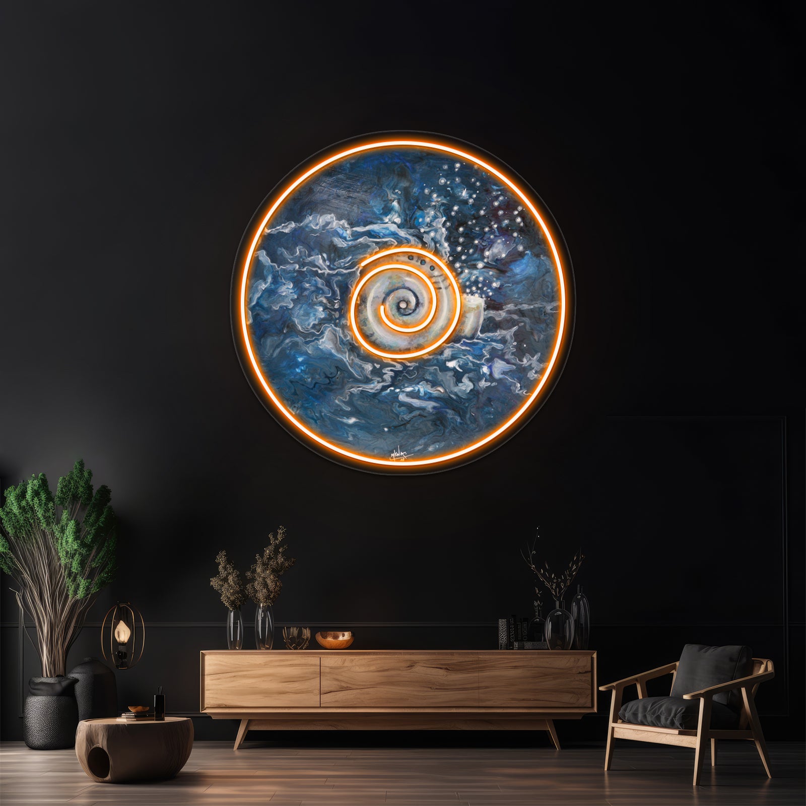 The Song Of The Sea Wall Artwork Neon Signs | Shineneon