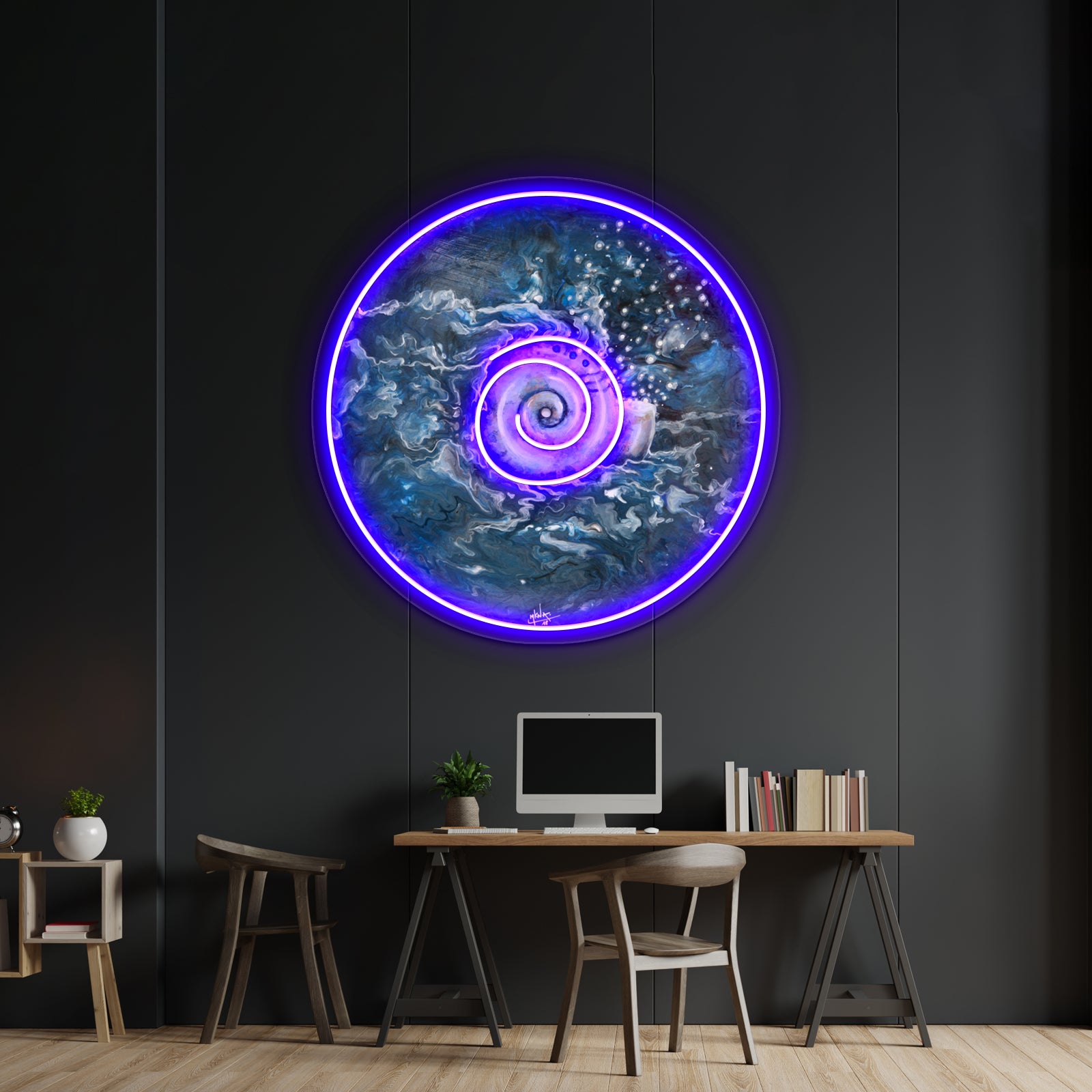 The Song Of The Sea Wall Artwork Neon Signs | Shineneon