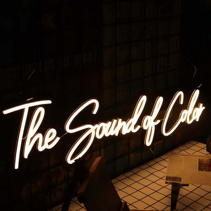 The Sound Of Color Led Neon Sign | Shineneon