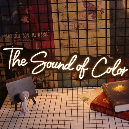 The Sound Of Color Led Neon Sign | Shineneon