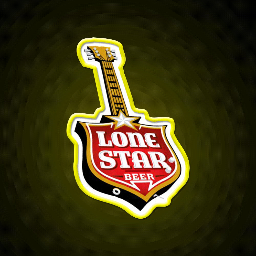 The Star Beer Bar Decor Led Neon Sign Rgb Color - Custom LED neon sign front view