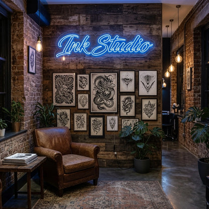 The Studio LED Neon Sign - 03 Real Lifestyle Scene