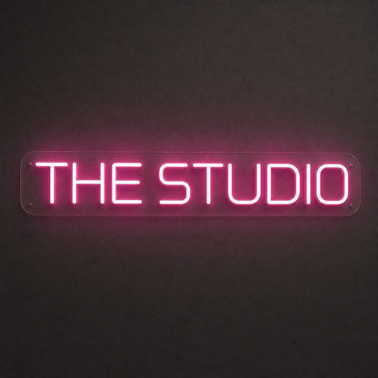 The Studio LED Neon Sign Garage Man Cave Neon Sign main product image