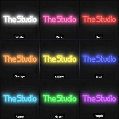 The Studio Wall Decor LED Neon Sign - Shineneon