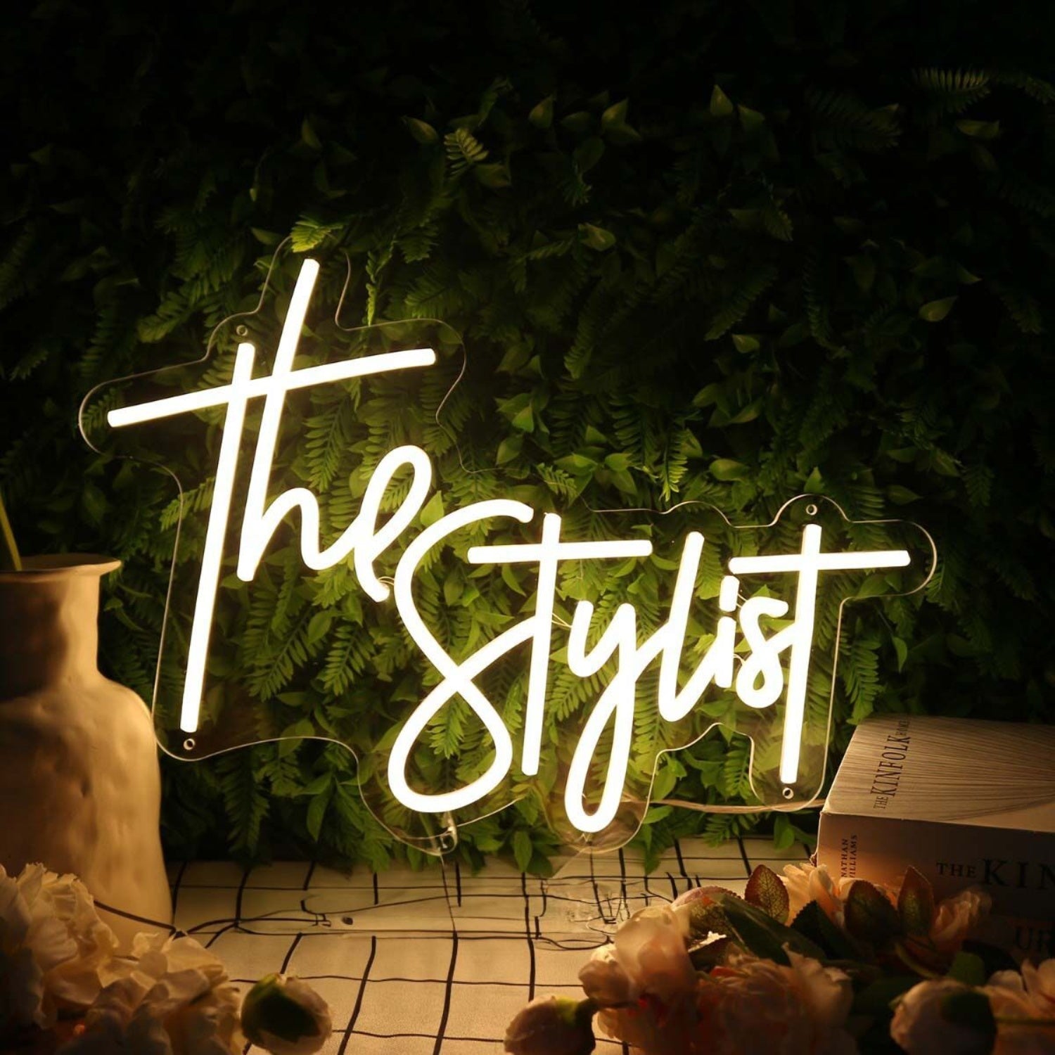 The Stylist Yellow Led Neon Sign | Shineneon