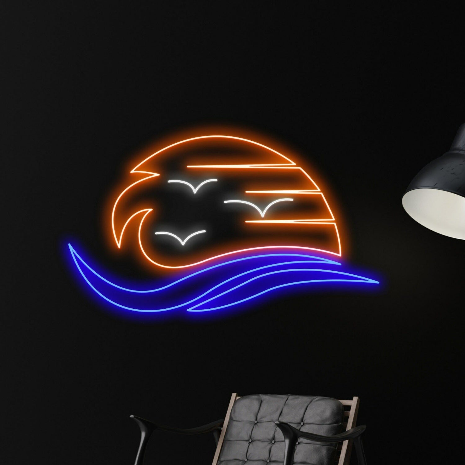 The Sun Led Sign Summer Beach Lover Neon Light - Shineneon