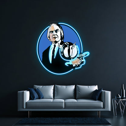 The Tall Man Artwork Personalized Neon Signs