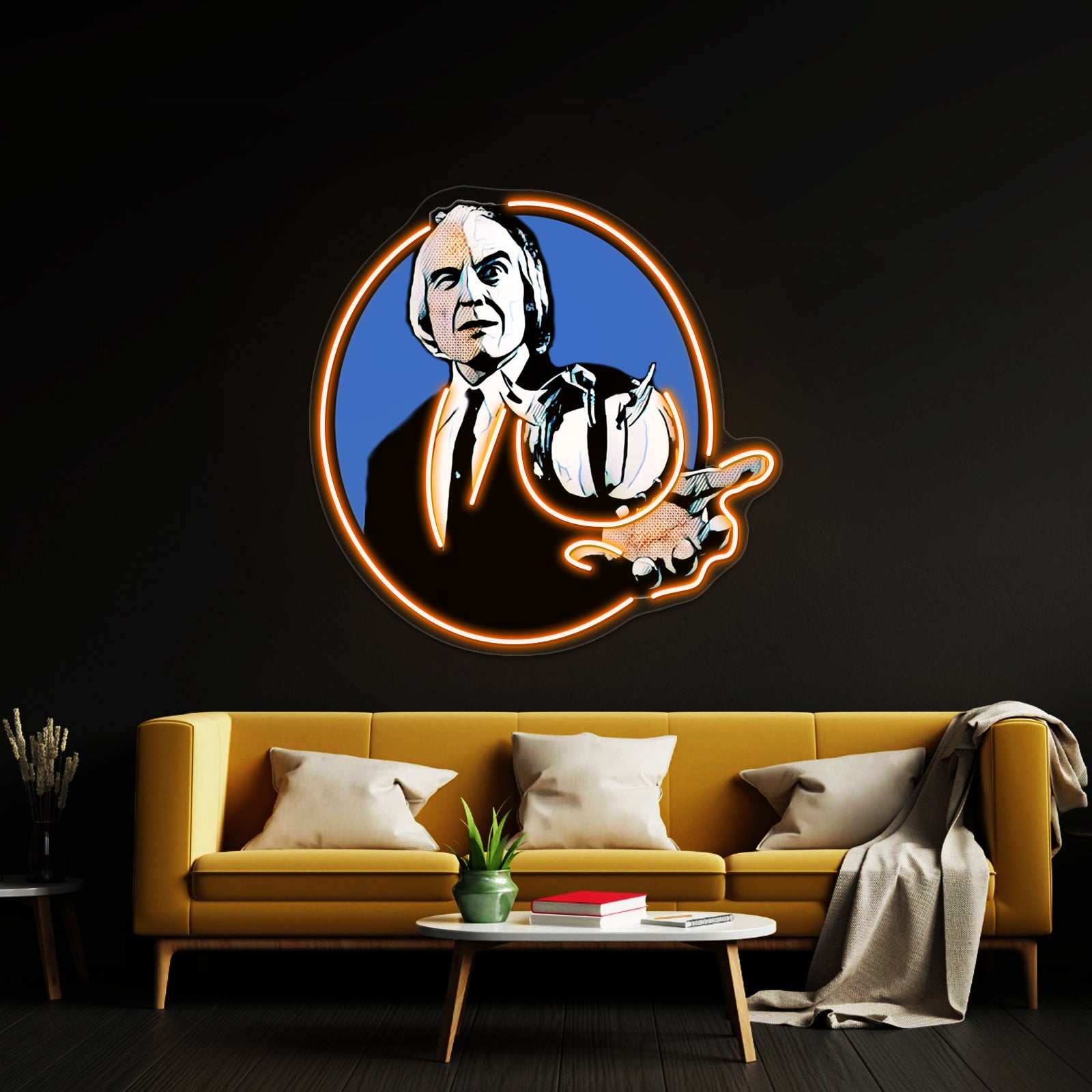 The Tall Man Artwork Personalized Neon Signs | Shineneon