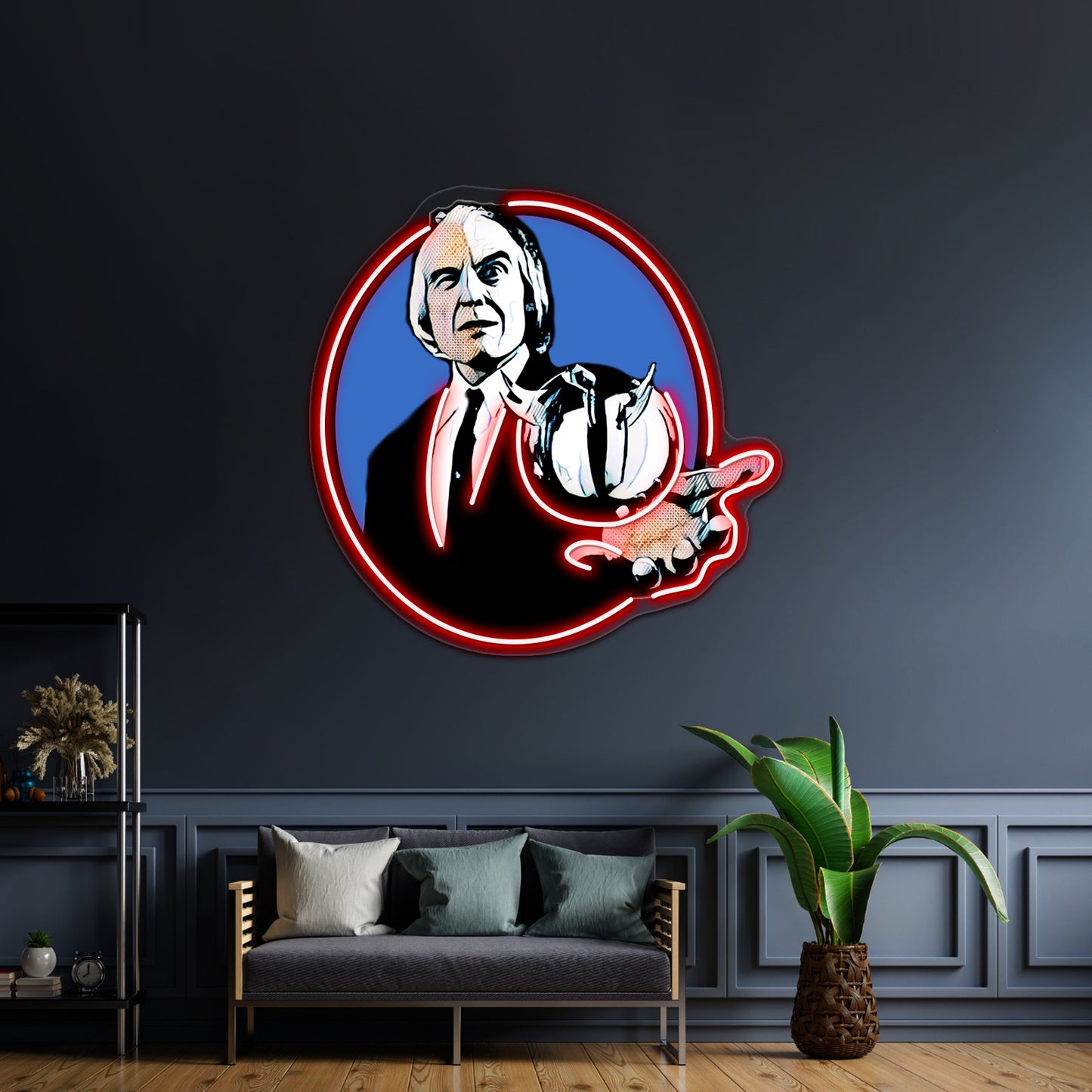 The Tall Man Artwork Personalized Neon Signs