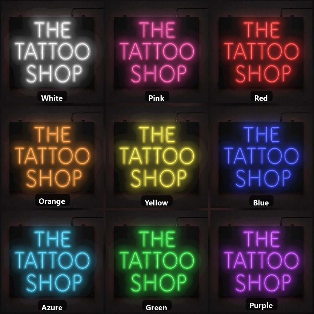 The Tattoo Shop LED Neon Sign - Shineneon