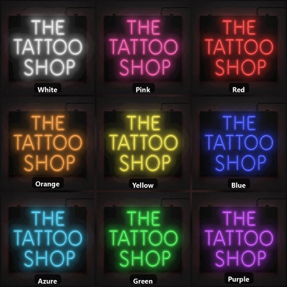 The Tattoo Shop LED Neon Sign - Shineneon