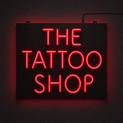 The Tattoo Shop LED Neon Sign - Shineneon