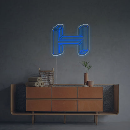 The Three-Dimensional Letter H Led Neon Sign | Shineneon
