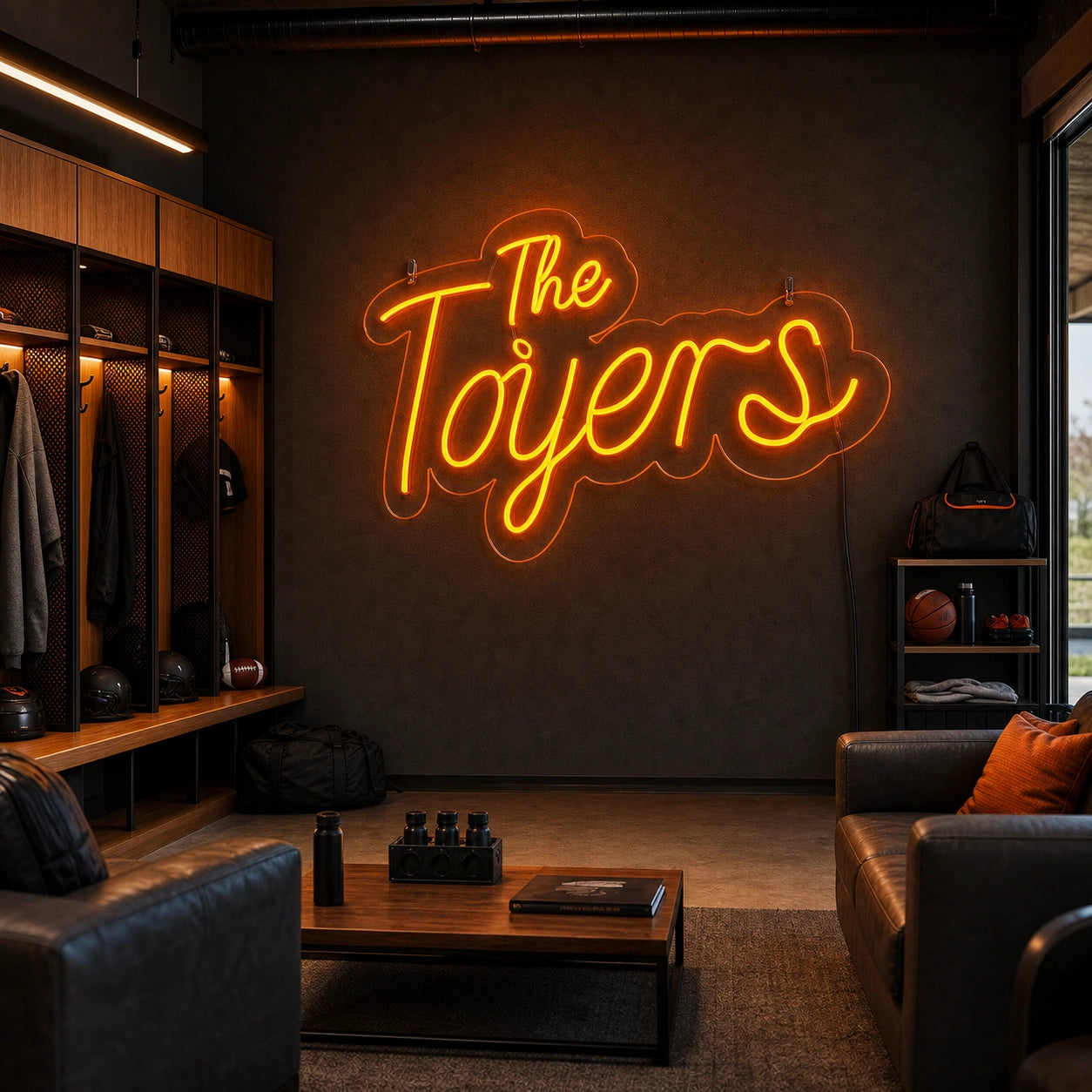 The Tigers LED Neon Sign size image