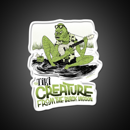The Tiki Creature From Black Lagoon Cocktail Bar Decor Led Neon Sign Rgb Color - LED neon sign view 11