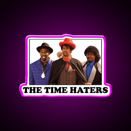 The Time Haters Fast Food Led Neon Sign For Burger Place Rgb Color - Shineneon