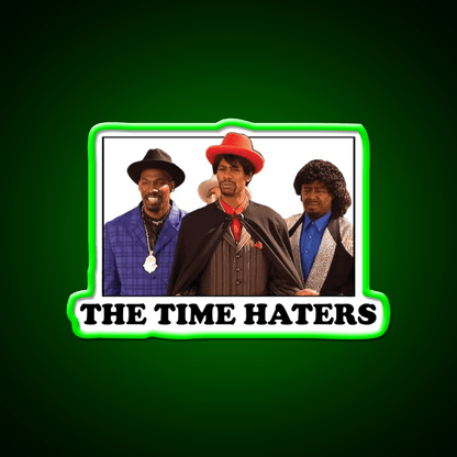 The Time Haters Fast Food Led Neon Sign For Burger Place Rgb Color - Shineneon