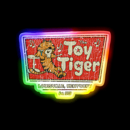 The Toy Tiger Louisville Cocktail Bar Decor Led Neon Sign Rgb Color