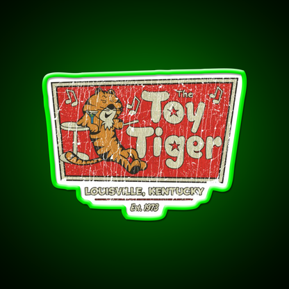 The Toy Tiger Louisville Cocktail Bar Decor Led Neon Sign Rgb Color