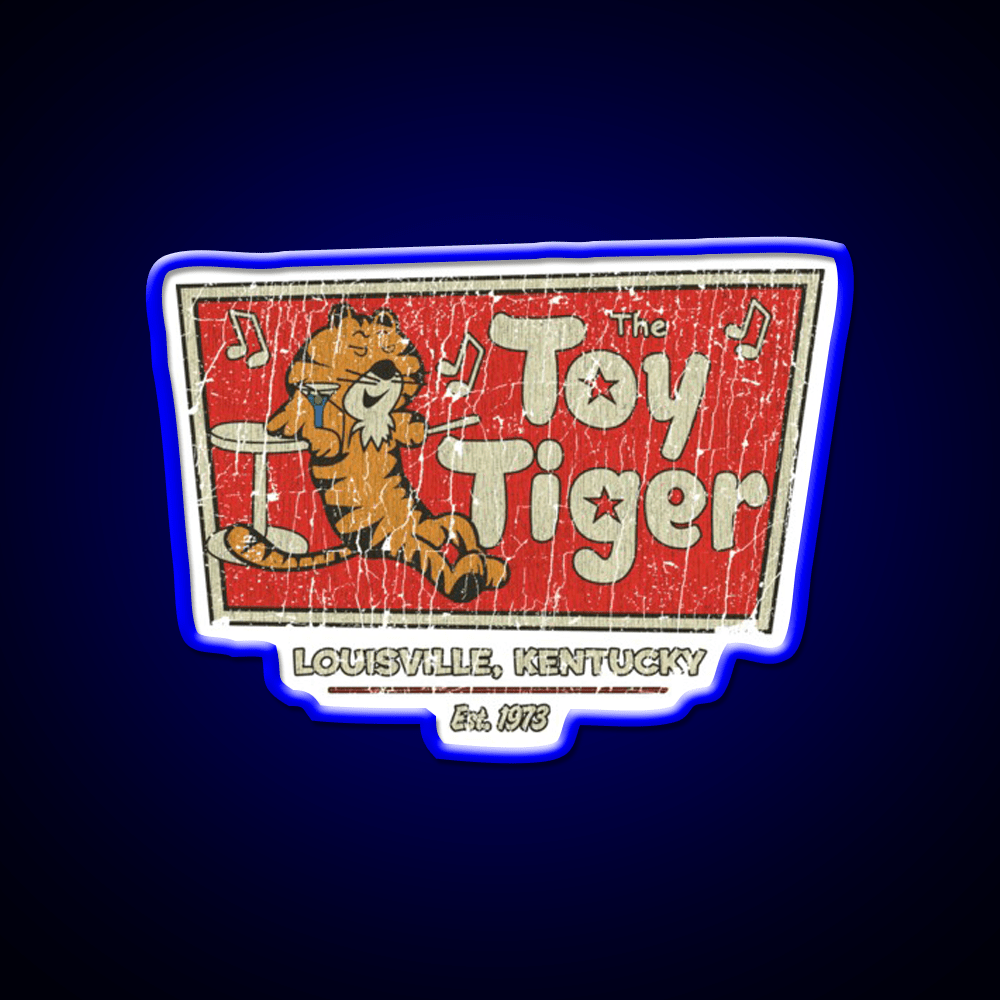 The Toy Tiger Louisville Cocktail Bar Decor Led Neon Sign Rgb Color - Shineneon