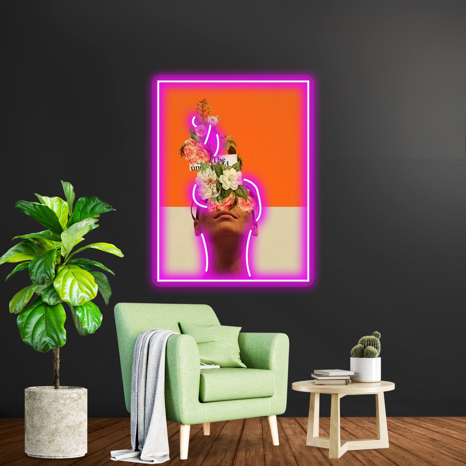 The Unexpected Artwork Personalized Neon Signs | Shineneon