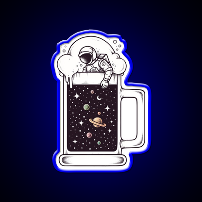 The Universe Is Lit Beer Bar Decor Led Neon Sign Rgb Color - LED neon sign view 5