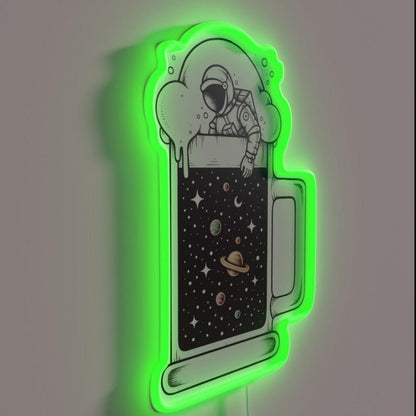 The Universe Is Lit Rgb Led Neon Sign - Shineneon
