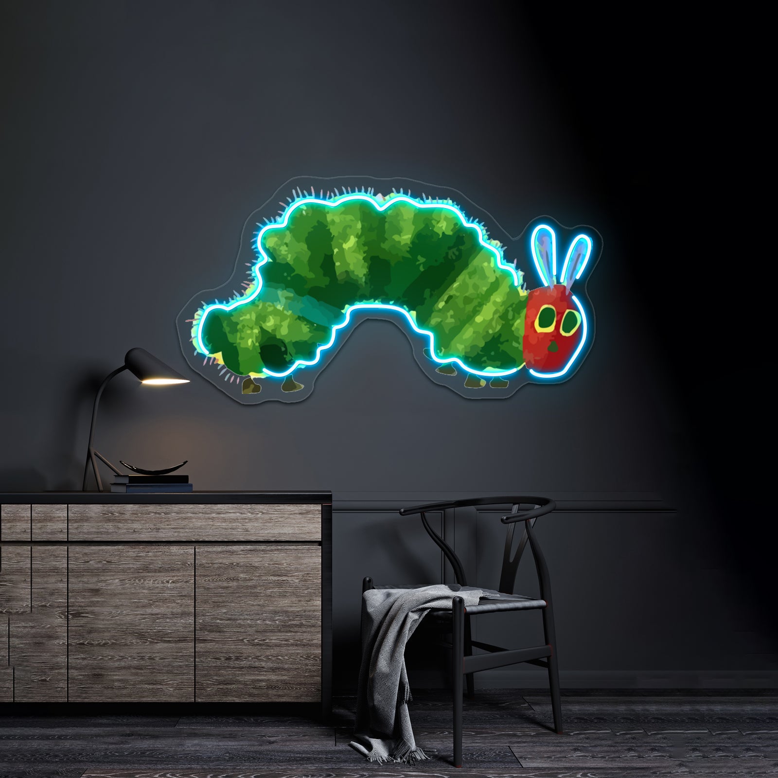 The Very Hungry Caterpillar Wall Artwork Neon Signs | Shineneon