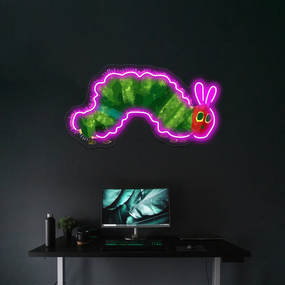 The Very Hungry Caterpillar Wall Artwork Neon Signs