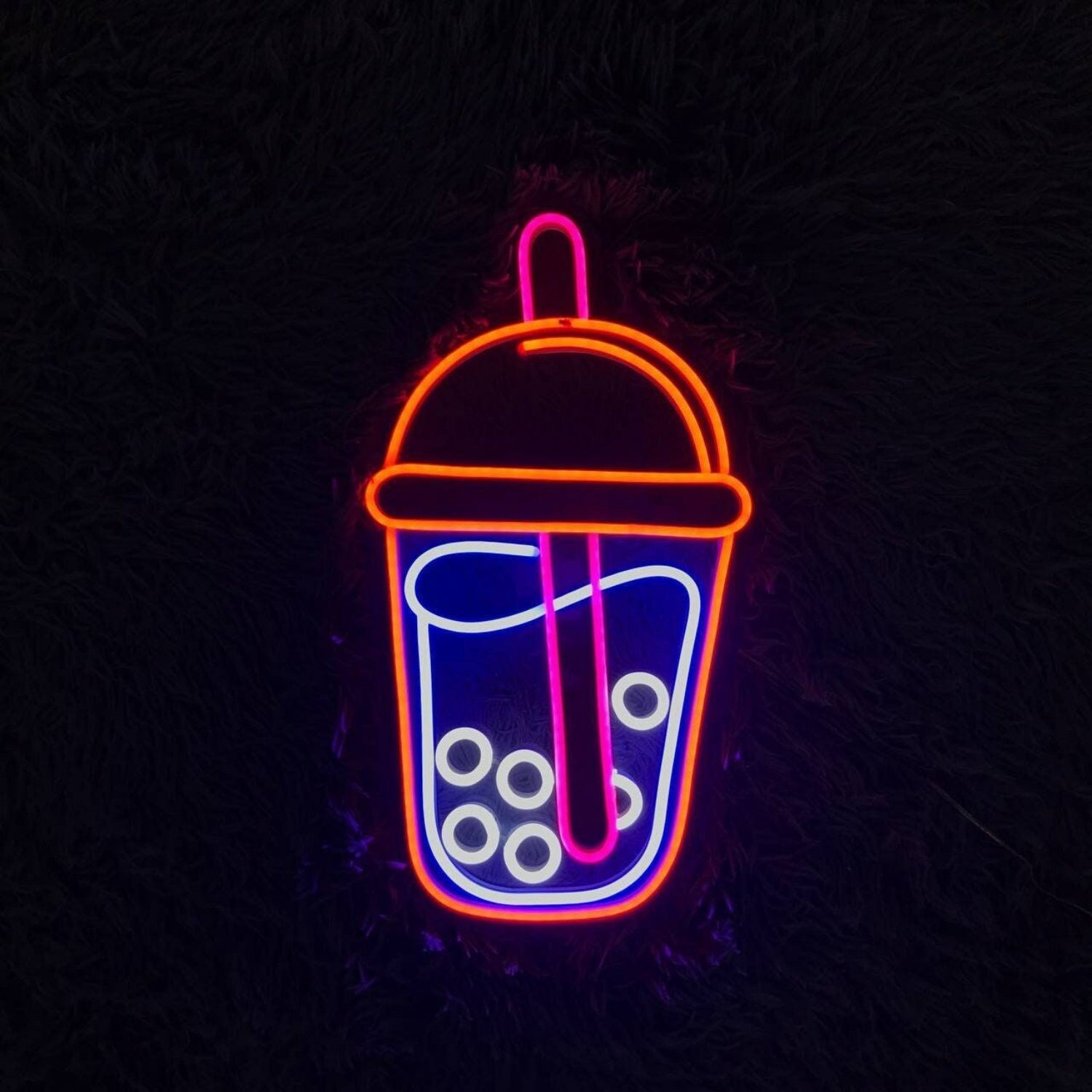 The Vibrant Bubble Tea Led Neon Sign Kitchen Wall Decor | Shineneon