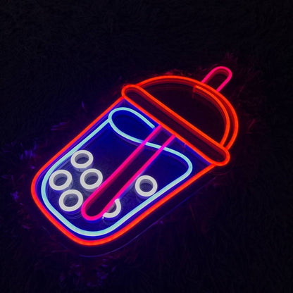 The Vibrant Bubble Tea Led Neon Sign Kitchen Wall Decor | Shineneon