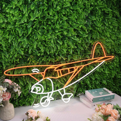 The Vintage Plane Custom Led Neon Sign - Shineneon