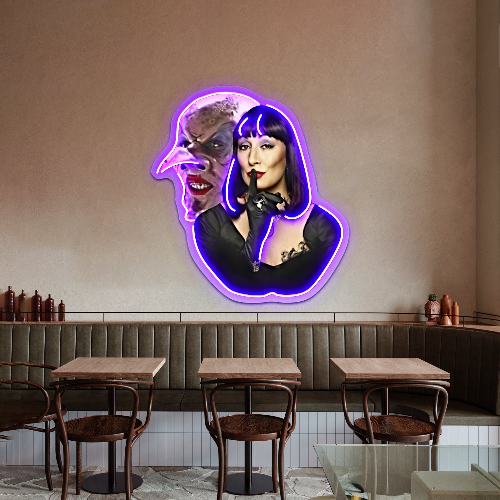 The Witches Artwork Personalized Neon Signs | Shineneon