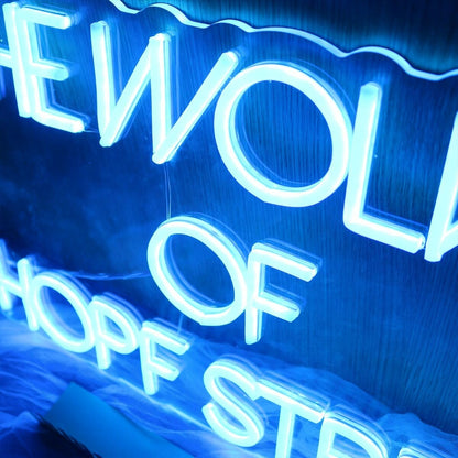 The Wolves Of Hopf Street Led Neon Sign | Shineneon