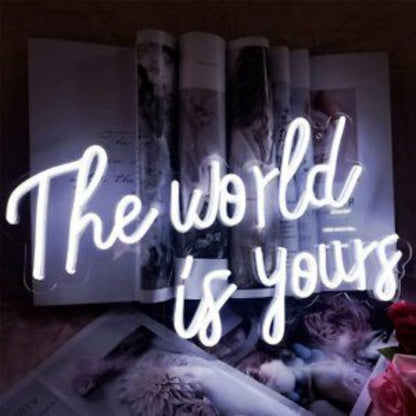 The Word Is Yours Led Neon Sign - Shineneon