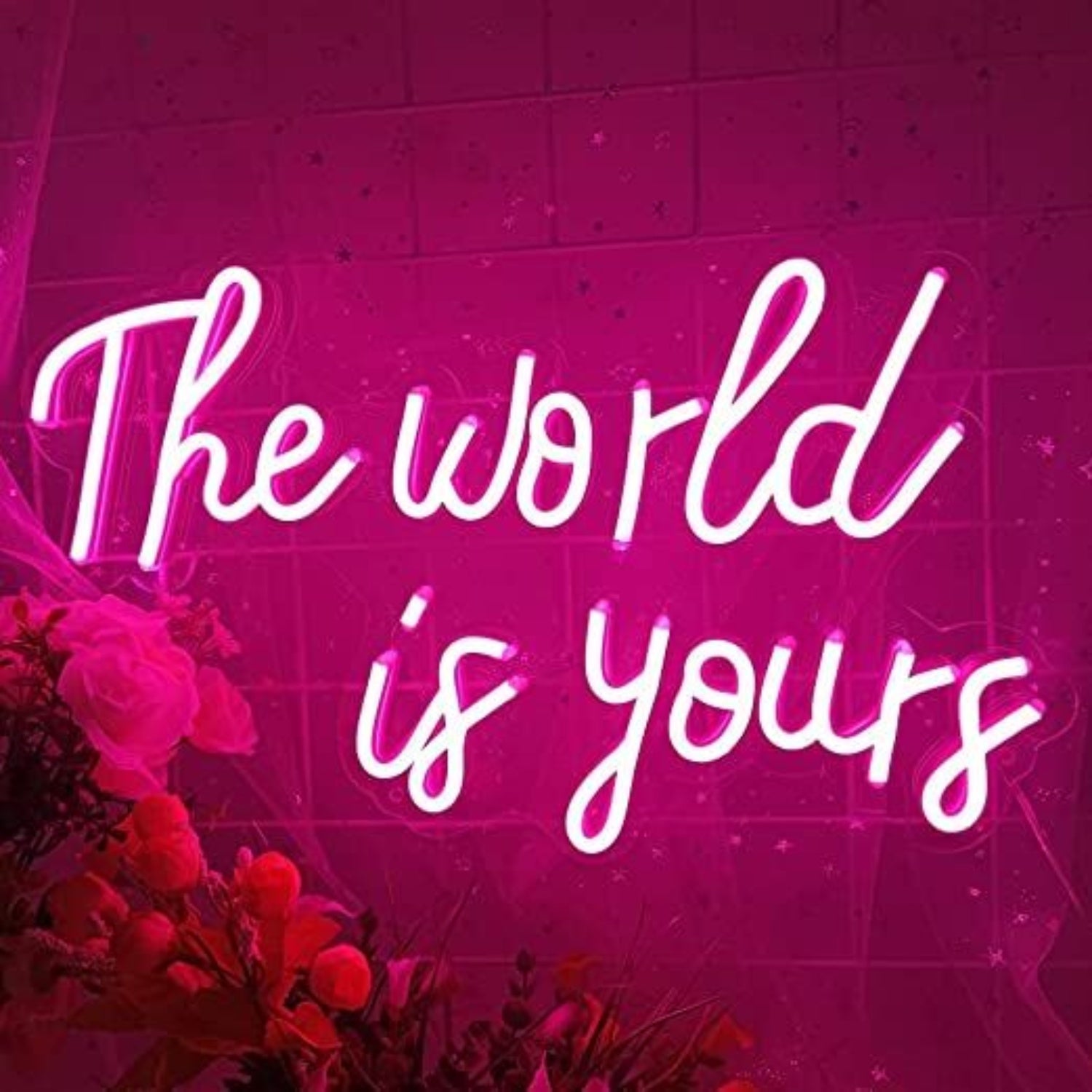 The Word Is Yours Led Neon Sign For Wall Decor - Shineneon