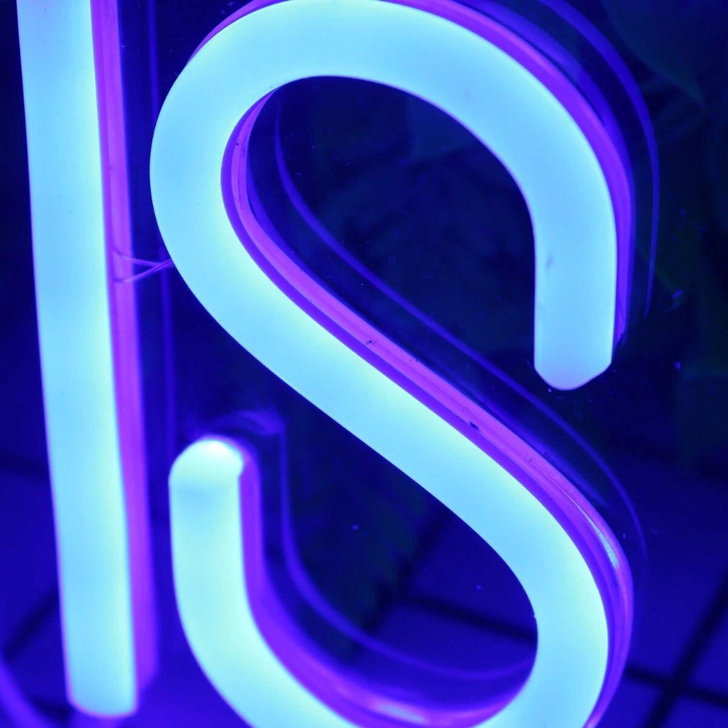 The World Is Yours Blue Led Neon Sign - Shineneon