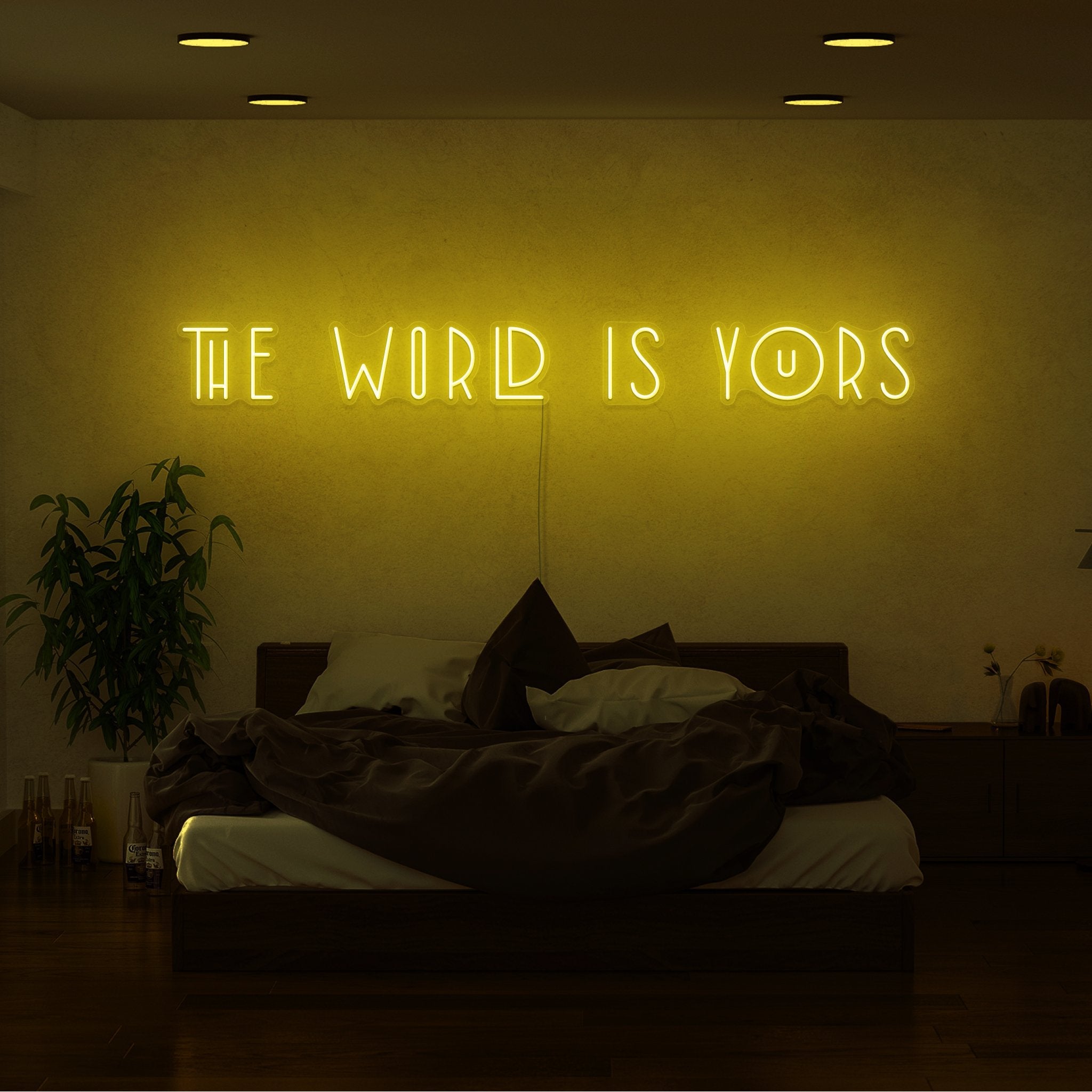 The World Is Yours Led Neon Sign | Shineneon