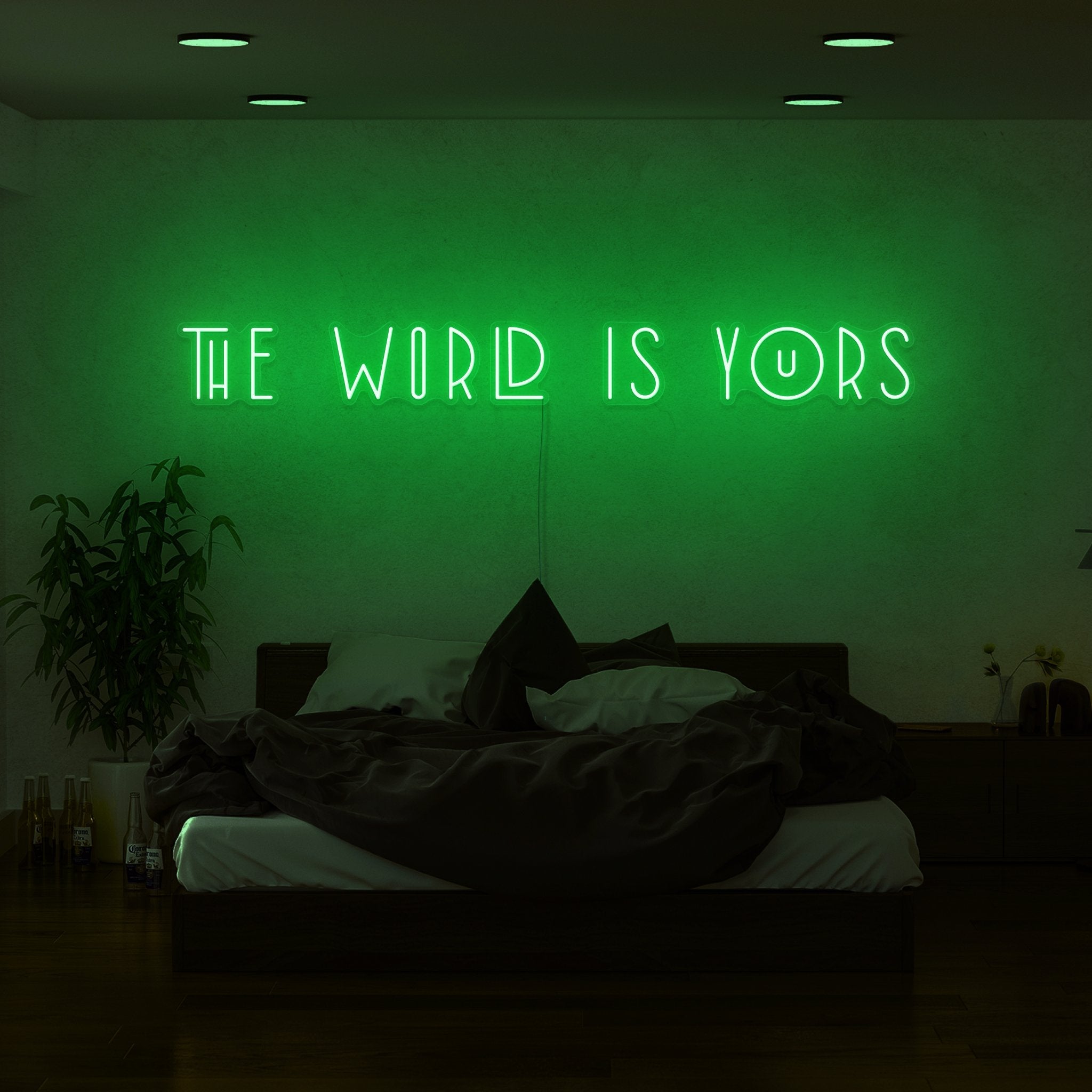The World Is Yours Led Neon Sign | Shineneon
