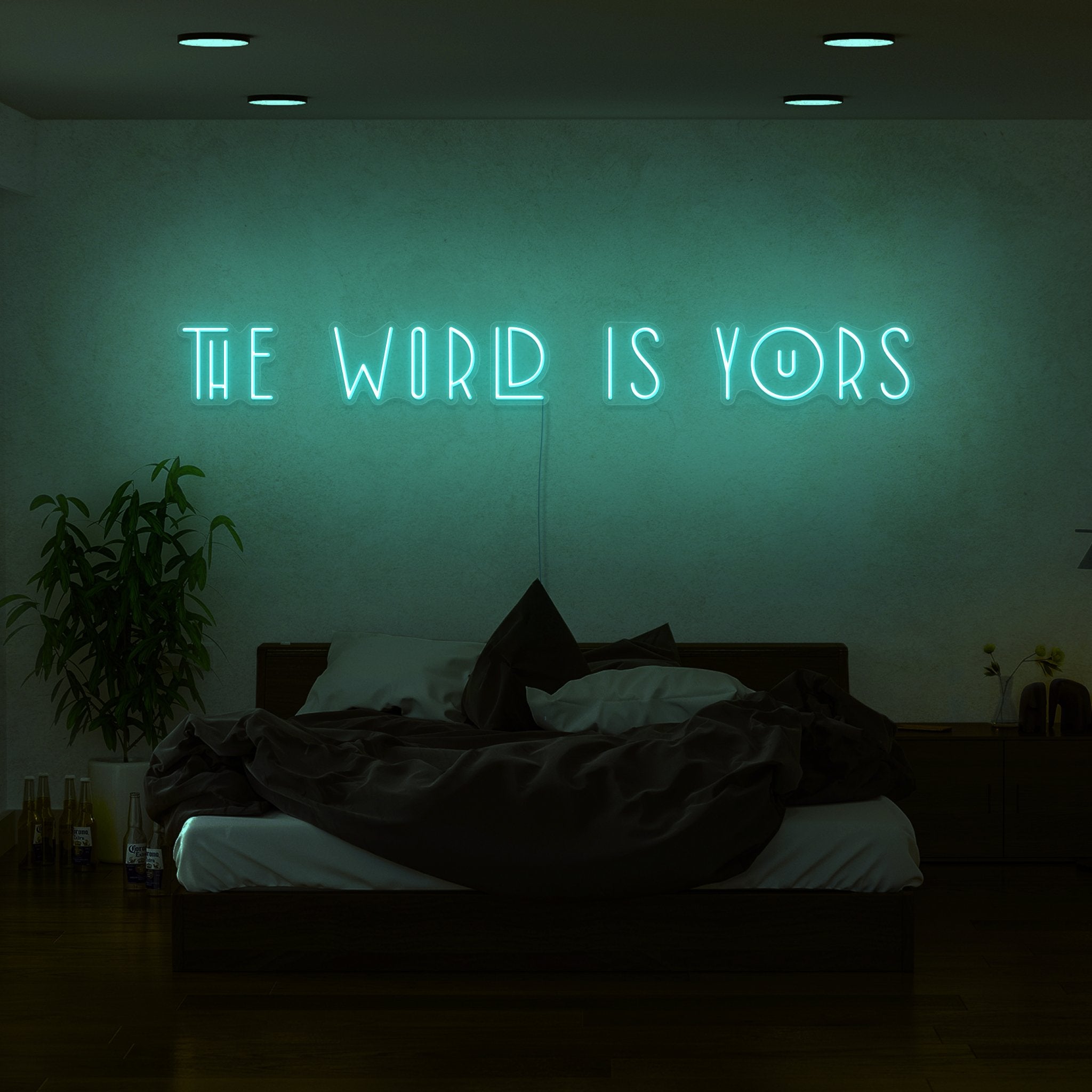 The World Is Yours Led Neon Sign | Shineneon