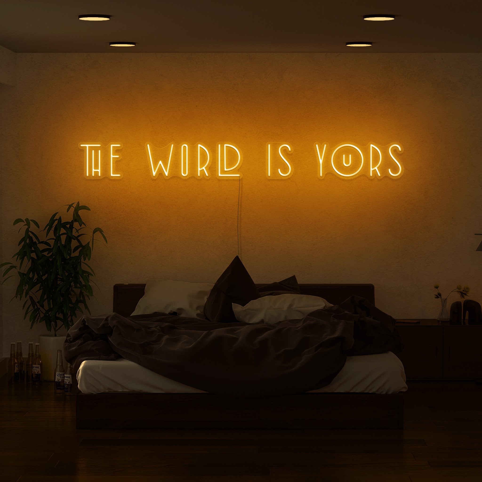 The World Is Yours Led Neon Sign | Shineneon