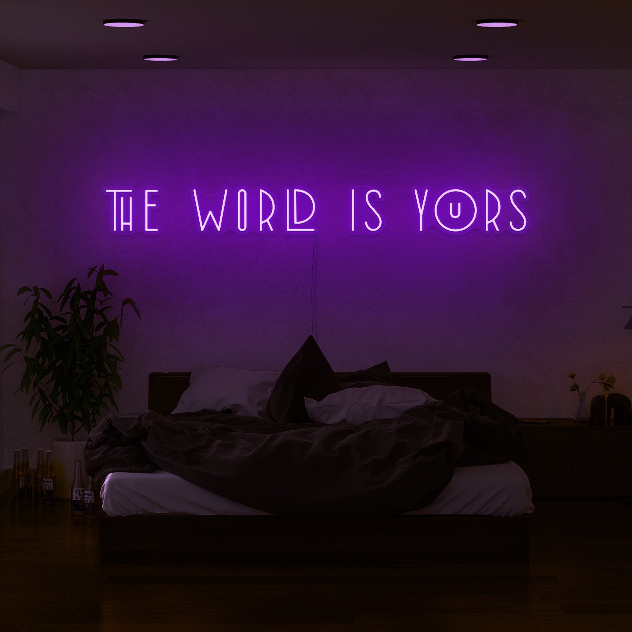 The World Is Yours Led Neon Sign | Shineneon